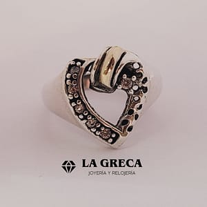 Anillo Dúo de Plata y Oro